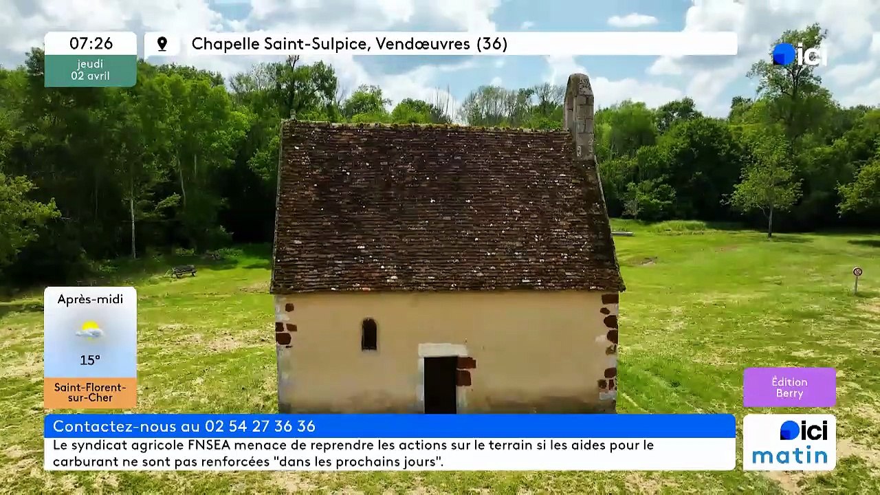 02/04/2026 - ici matin par ici Berry en vidéo