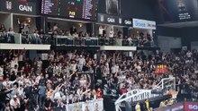 Tribünler 🏴🏳 - Beşiktaş Gain v Bahçeşehir Koleji - BKT EuroCup Yarı Final İlk Maç