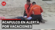 Operativo de rescate en Acapulco por vacaciones de Semana Santa