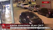 Samsun'da kendisini darbeden kişiyi tabancayla vurup ağır yaraladı
