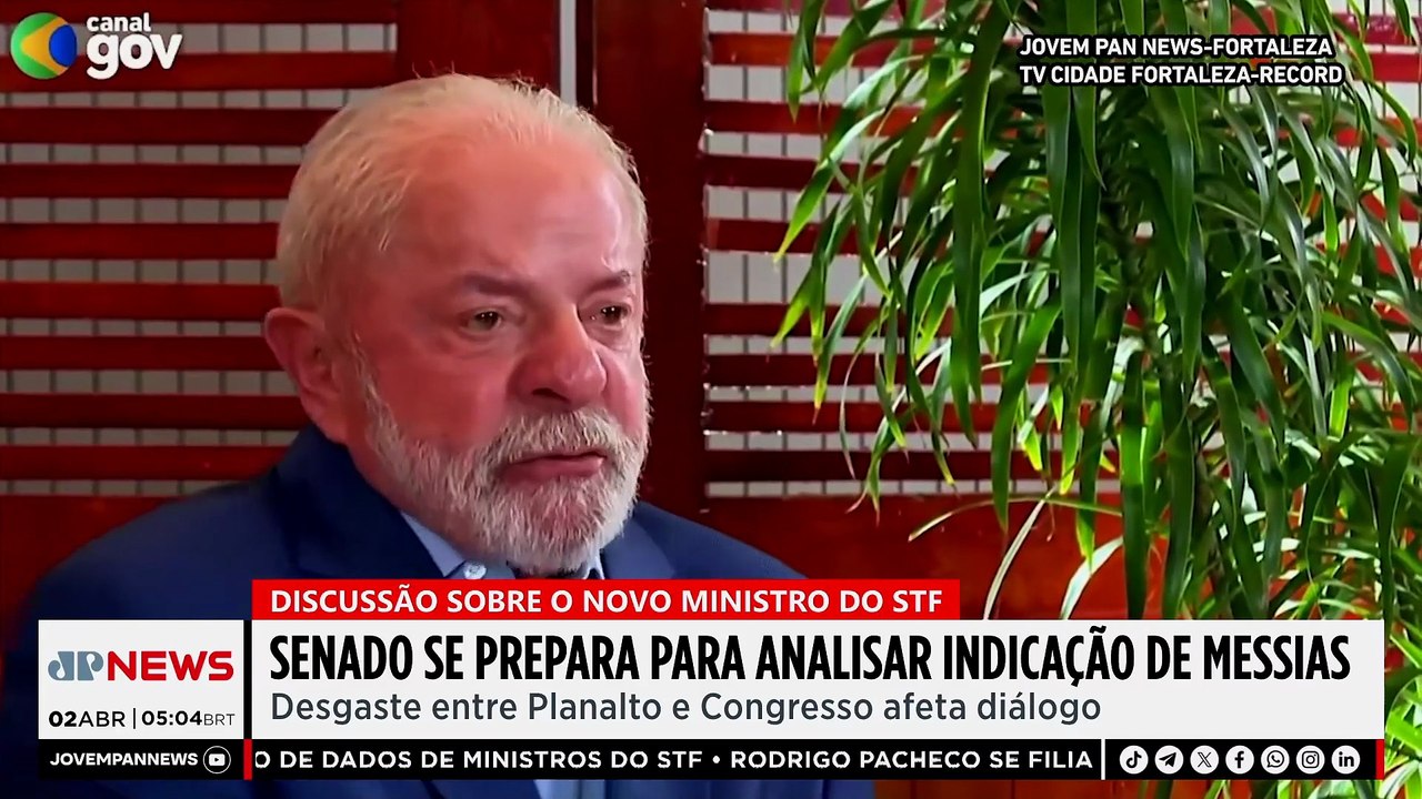 Senado se prepara para analisar indicação de Messias ao STF
