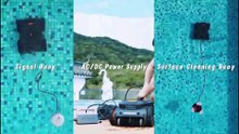 VICON World’s First 3-in-1 AI Cordless Pool Cleaning Robot by Vicon