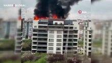 Bursa'da 8 katlı apartmanda can pazarı: Yangının ortasında mahsur kaldılar!