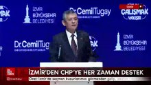 Özgür Özel: İzmir'de seçmen kusurlarımızı görmezden gelip, destek veriyor