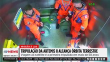 Artemis II entra em órbita terrestre após lançamento bem-sucedido