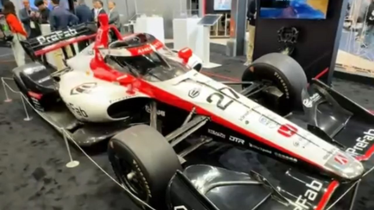 Man explores the future of transportation with the best concept cars at CES 2026