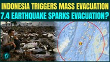 BREAKING: Indonesia Orders Mass Evacuations After 7.4 Quake Triggers Tsunami Panic | Residents Flee
