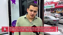 Sandalyeleri çalınan mobilyacıdan gülümseten isyan: "Abla takımı bozdun!"