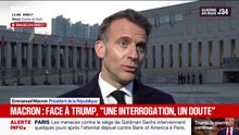 Emmanuel Macron juge les propos de Donald Trump sur son couple "ni élégants, ni à la hauteur"