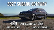 2027 Subaru Getaway im Detail: 420 PS, AWD & 7 Sitzplätze