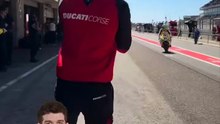 Baldassarri: Impresa di dolore! 🤕🏍️ #baldassari #portimao #worldsbk