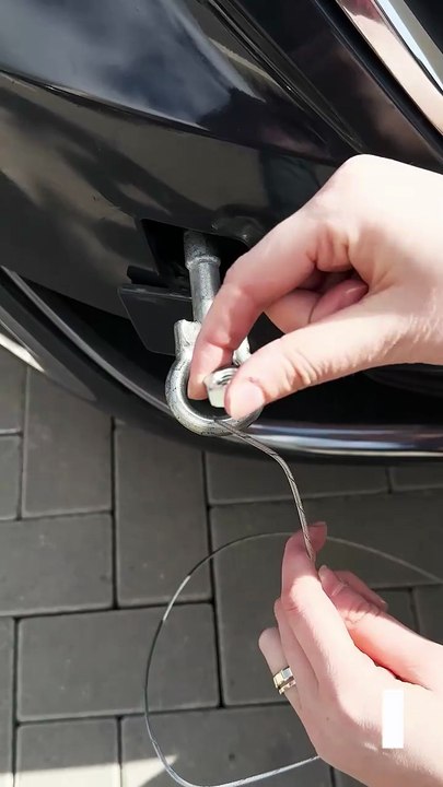 How to tie your car cable the right way!