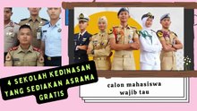 4 Sekolah Kedinasan yang Sediakan Asrama Gratis, sudah kuliah gratis lulus jadi PNS