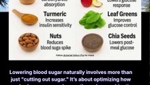 lower blood sugar naturally