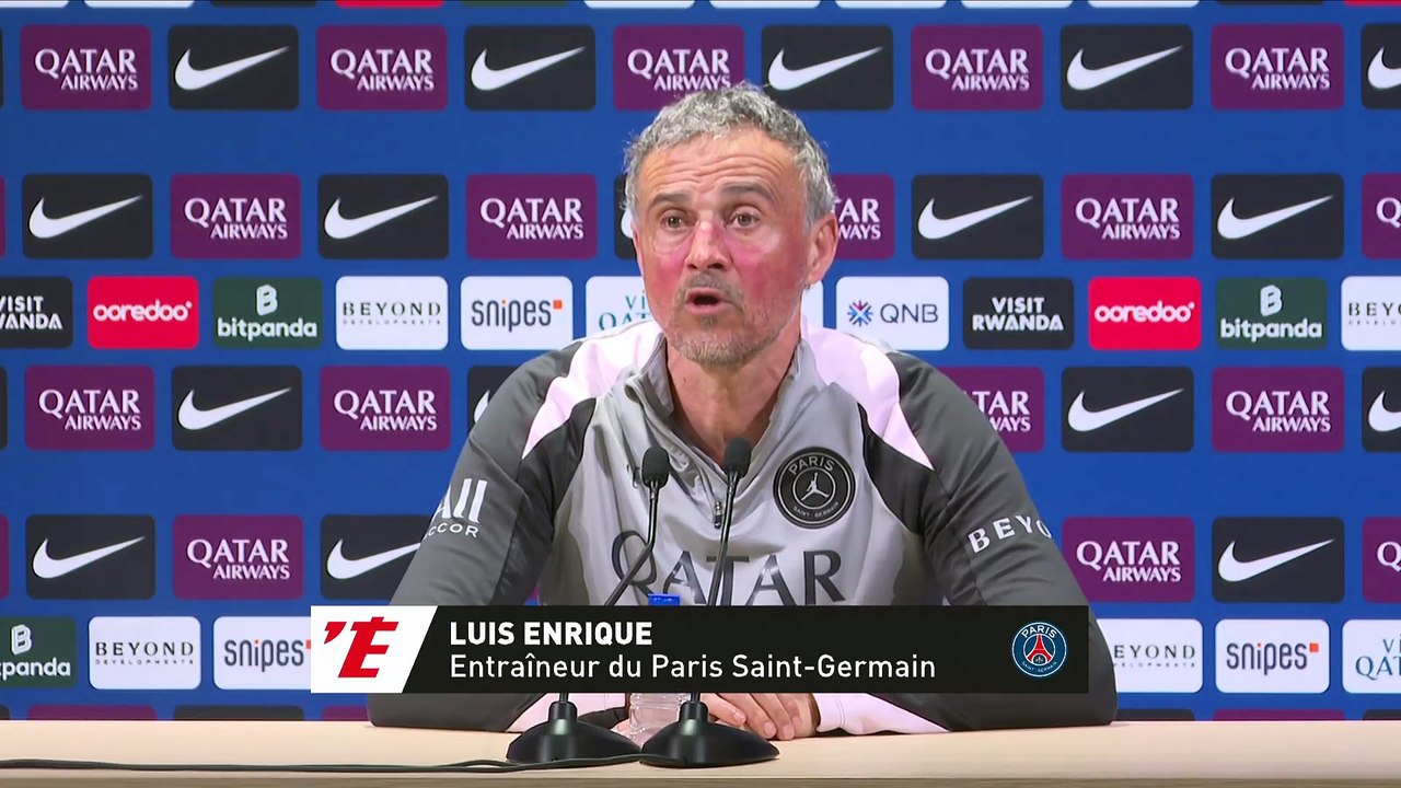 Luis Enrique sur le report de Lens-PSG : « Il faut accepter ce qui a été décidé » - Foot - Ligue 1 - PSG