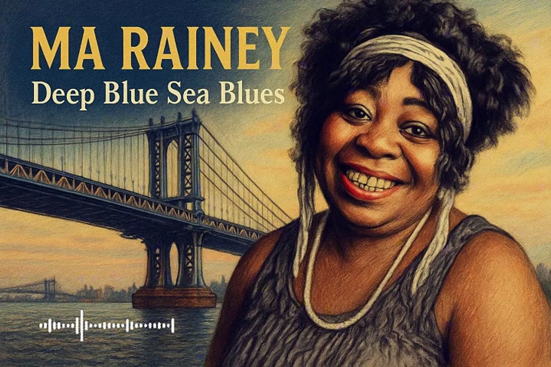 🎤 Ma Rainey Style Blues | Deep Blue Sea Blues Vintage Vocal Vibes
