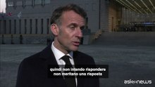 Macron risponde a Trump: parole "né eleganti né all'altezza"