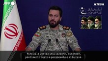 Iran: "Attacchi 'devastanti' contro Usa e Israele"