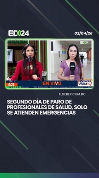 Segundo día de paro de profesionales de salud, solo se atienden emergencias