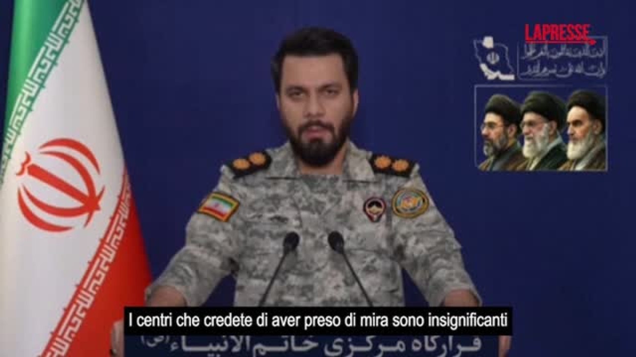 Teheran: «I raid di Usa e Israele sono insignificanti, ignorano la nostra potenza militare»