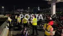 VIDEO | Aseguran al menos 60 motos en operativo en Monterrey