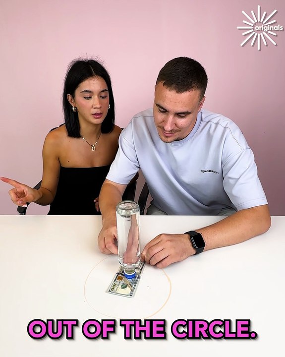 Hilarious couple bottle game challenge! 😅💵