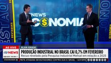 Produção industrial recua 0,7% em fevereiro; Alan Ghani analisa