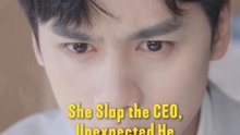 She Slap the CEO, Unexpected He Lick Her Hand