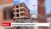 Çalıştığı inşaatın çatısından düşüp öldü