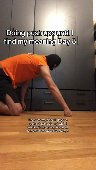 Doing pushups everyday until I find my meaning Day 8 #fitness #training #gym #pushups #calisthenics