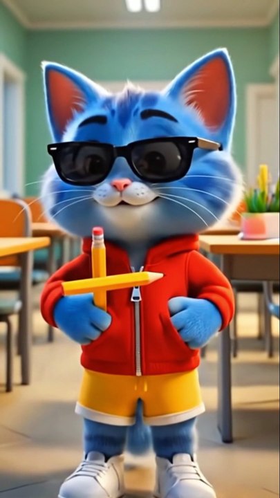 Spin Master 😎 #trendingreel #comedy #funnyreels #cat #kidsfun #cartoon #funny #jokes