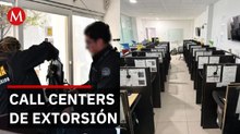 Cae red de extorsión: 102 arrestados tras operativo en call centers
