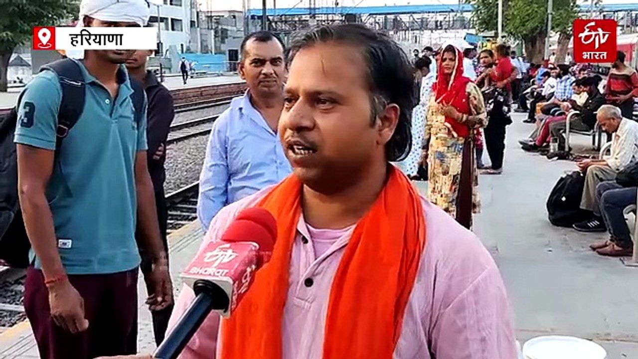 LPG संकट के चलते फरीदाबाद से मजदूरों का पलायन, रेलवे स्टेशन पर उमड़ रही भीड़, उद्योगों पर संकट