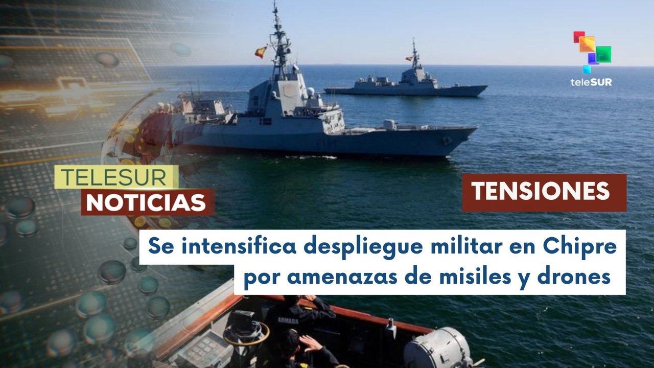 Aumentan tensiones por presencia militar en Chipre