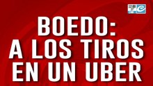 A los tiros en el Uber: balas, heridos y versiones cruzadas
