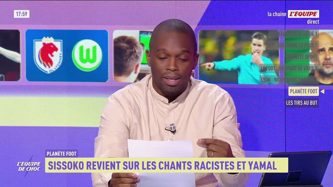 Mohamed Sissoko révolté par les chants islamophobes - Foot - Racisme