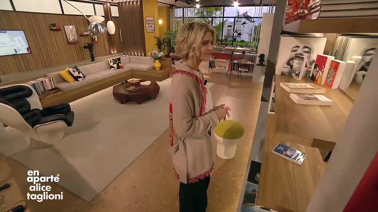 Alice Taglioni invitée de l'émission "En Aparté" sur Canal+
