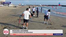 ¡Así se encuentras las playas de Boca del Río, Veracruz!