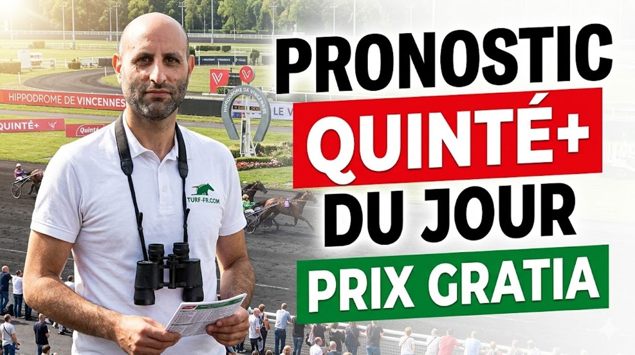 Pronostic Quinté du jour PMU vendredi 3 avril 2026 à Vincennes #372510