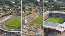 Così nascerà il nuovo stadio di Arezzo: il time lapse dei lavori (dei prossimi 4 anni) è fatto con l'IA