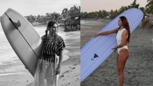 Surfista mexicana, domina las olas como ninguna