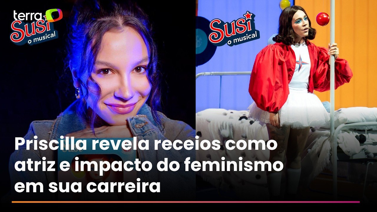 Priscilla revela medos e desafios em 1º papel fixo no teatro: ‘Tive receio de não dar conta’