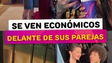 Famosos que se ven económicos delante de sus parejas