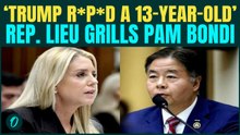 ‘Trump R*P*D Underage Girls?’: Rep Lieu Vs Bondi SHOUTING Match Over Trump’s Epstein Links| RECAP