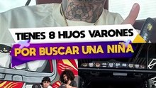 Este cantante de reggaeton tiene 8 hijos varones por buscar una niña