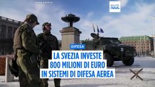 La Svezia investe 800 milioni di euro in sistemi di difesa aerea e anti-drone