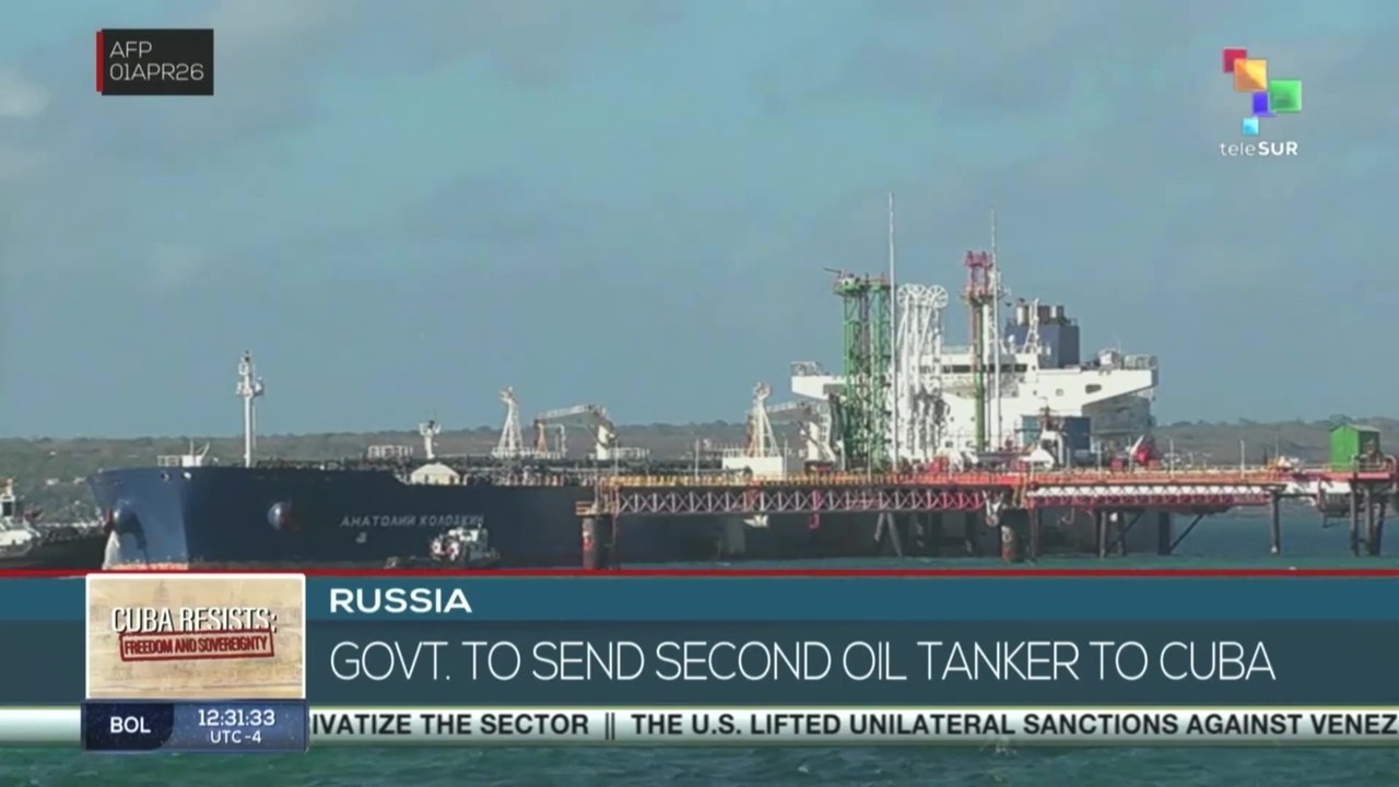 Russian govt. to send second oil tanker to Cuba