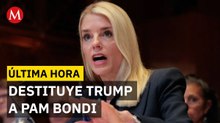 Trump remueve a Pam Bondi de la fiscalía general de EU