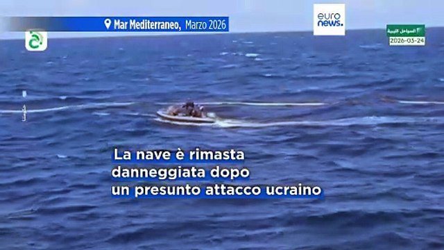 La nave russa Arctic Metagaz si è staccata dal rimorchiatore ed è alla deriva nel Mediterraneo
