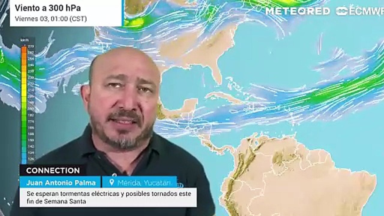 Se esperan tormentas eléctricas y posibles tornados este fin de Semana Santa